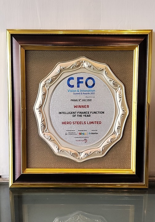 Awarded for the Intelligent Finance Function of the Year