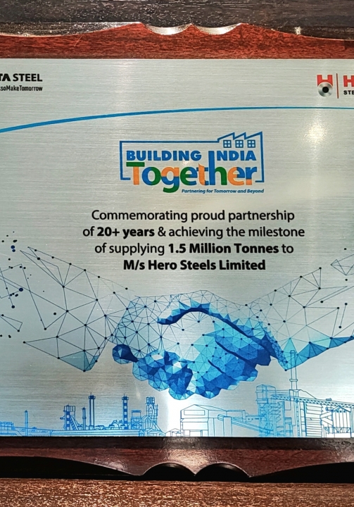Awarded for Building India Together