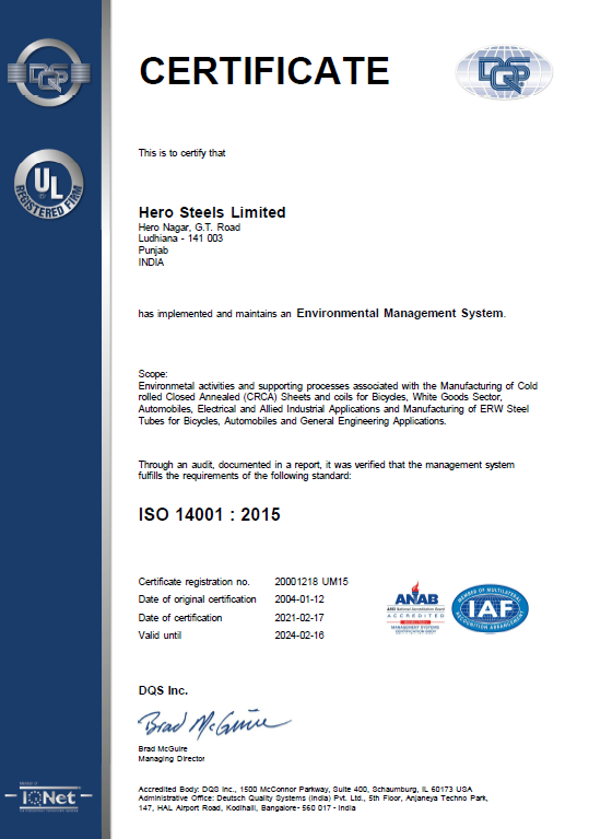 ENVIRONMENTAL MANAGEMENT